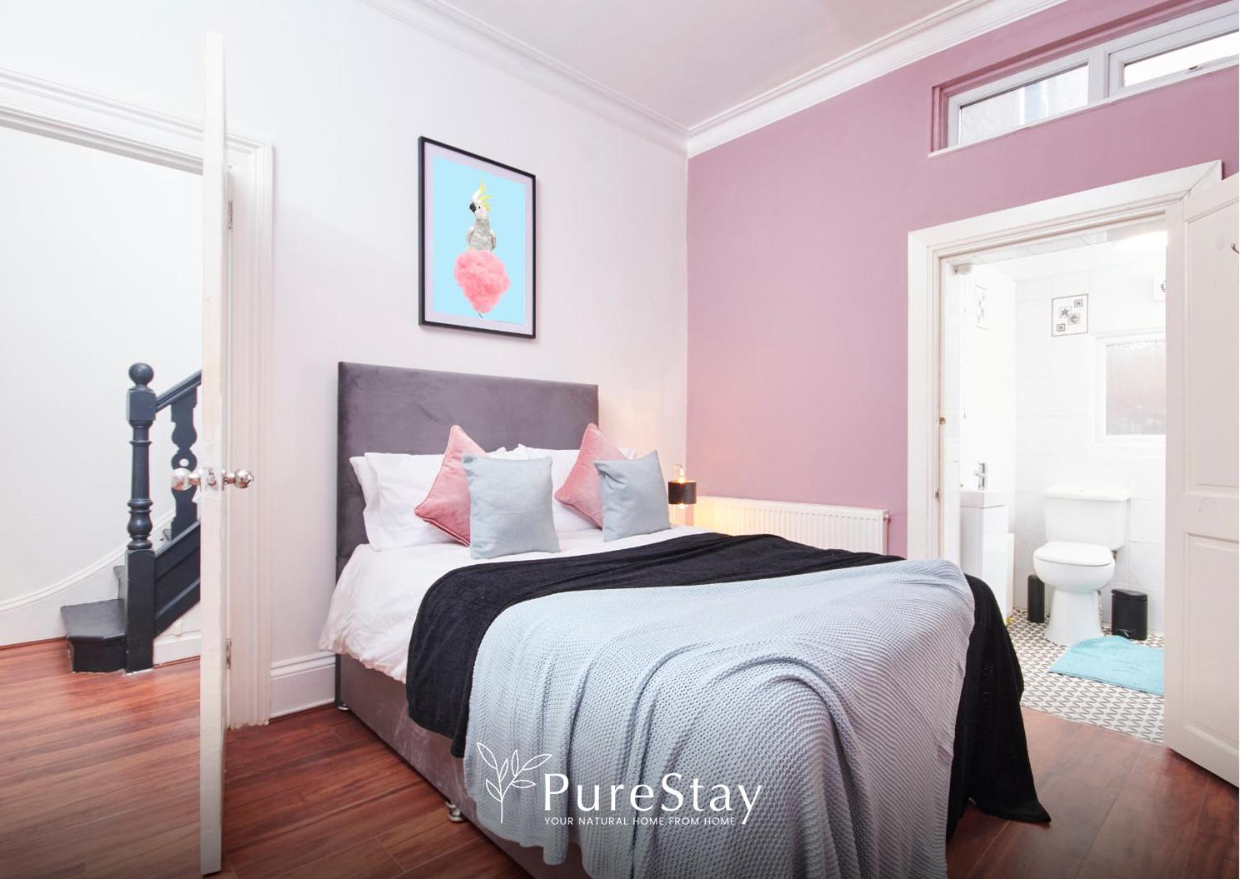 5 Bed House In Leamington Spa Perfect For Contractors With 7 Beds By Purestay - 14 Night Min! Екстер'єр фото