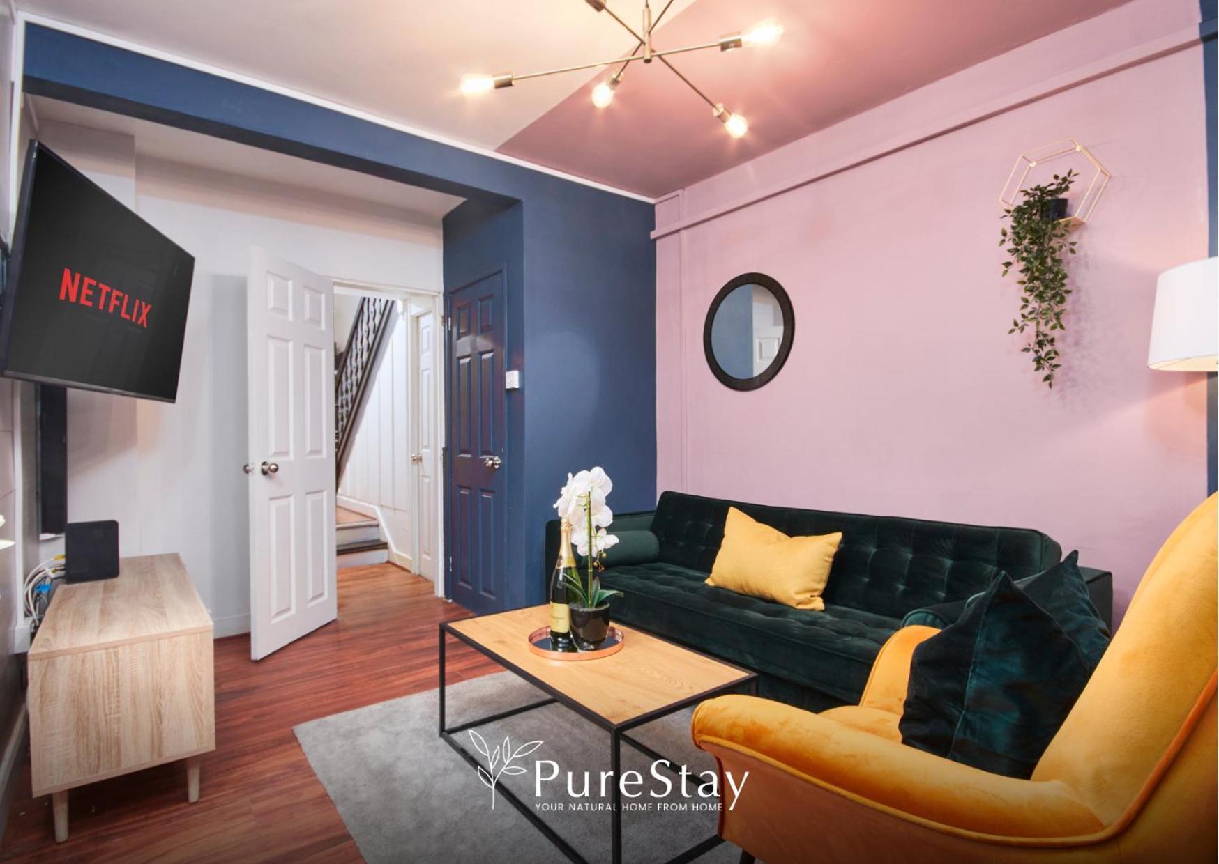 5 Bed House In Leamington Spa Perfect For Contractors With 7 Beds By Purestay - 14 Night Min! Екстер'єр фото